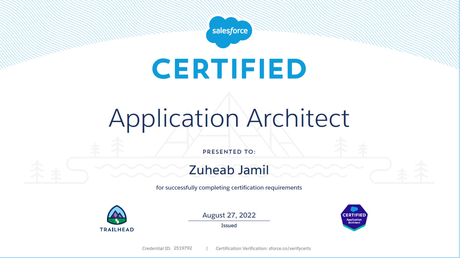 Salesforce Certified Application Architect