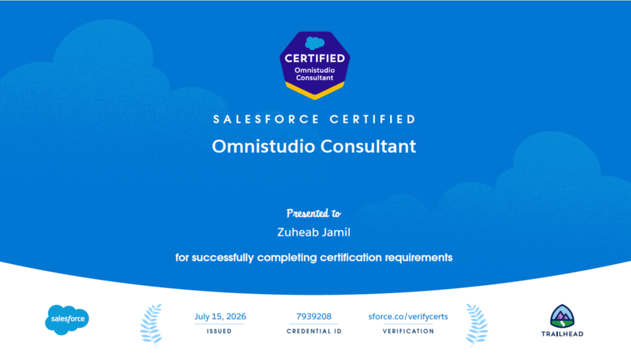Service Cloud Consultant