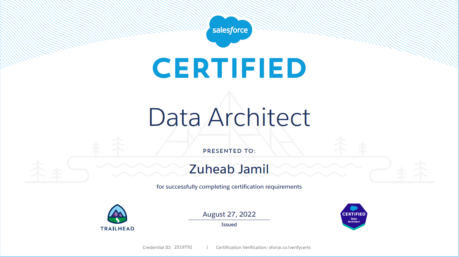 Salesforce Certified Data Architect